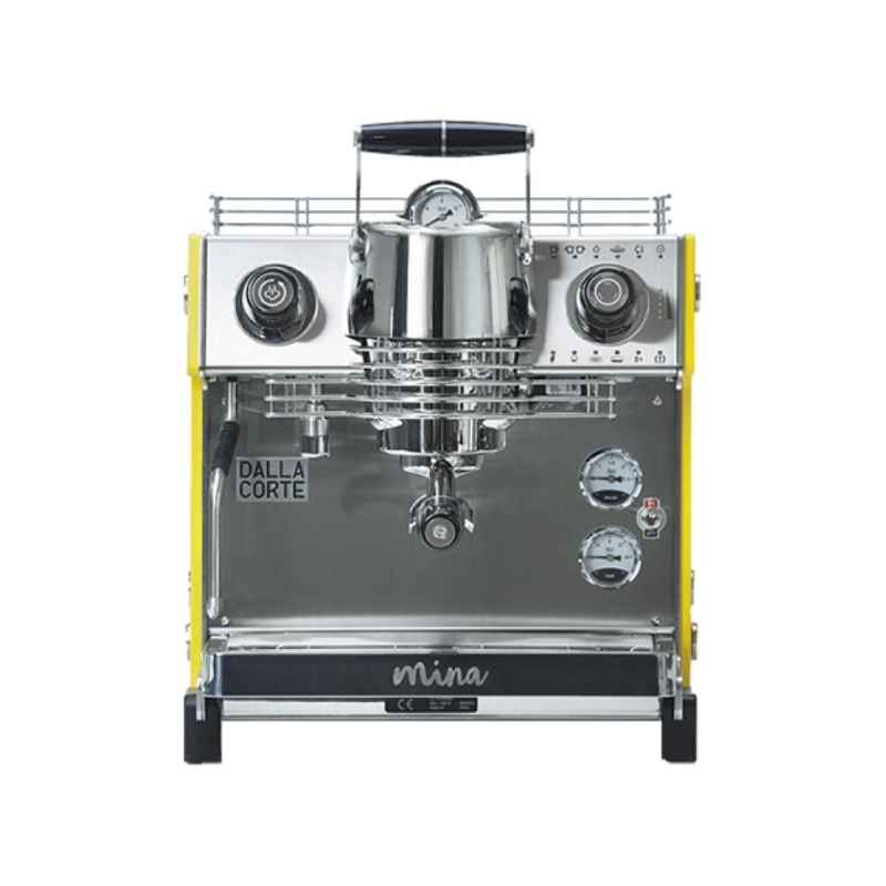 Dalla Corte Mina Espresso Kahve Makinesi, 1 Gruplu, Sarı